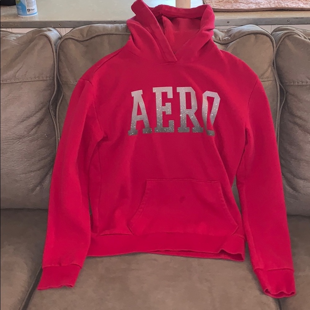 Pink Aeropostale hoodie